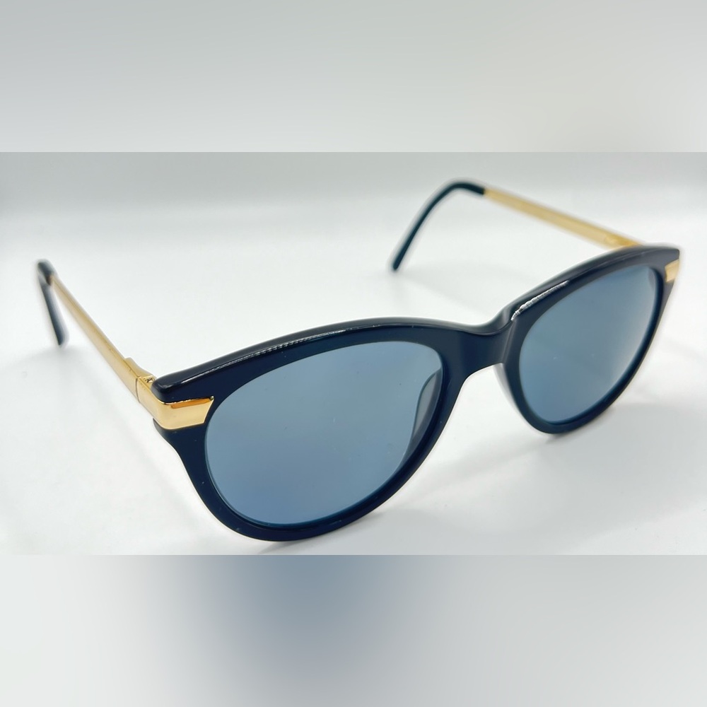 Kirkland Signature Incognito Black Gold Oval Sunglasses Frames Only